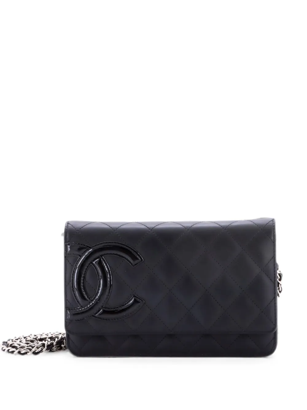 CHANEL Pre-Owned Borsa a tracolla Cambon Wallet on Chain - Nero