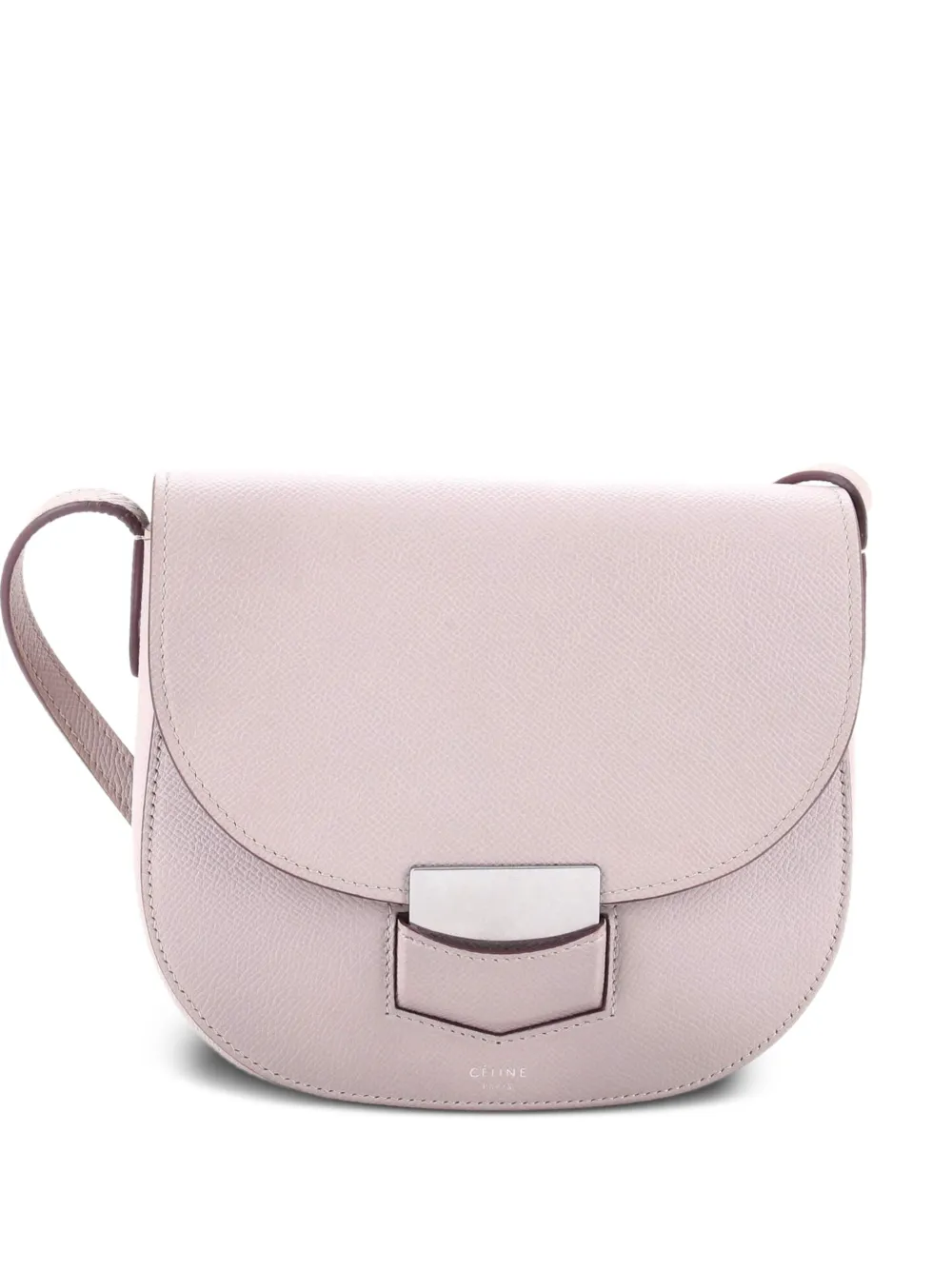 Celine Pre-Owned Trotteur Grainy Leather Small crossbody bag - Grey