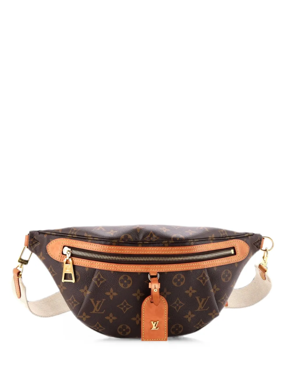 Louis Vuitton Pre-Owned High Rise Monogram Canvas-Gürteltasche - Braun