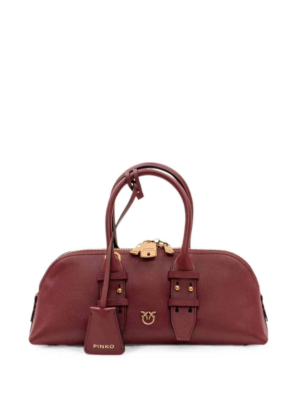 PINKO small leather Escape bag - Red
