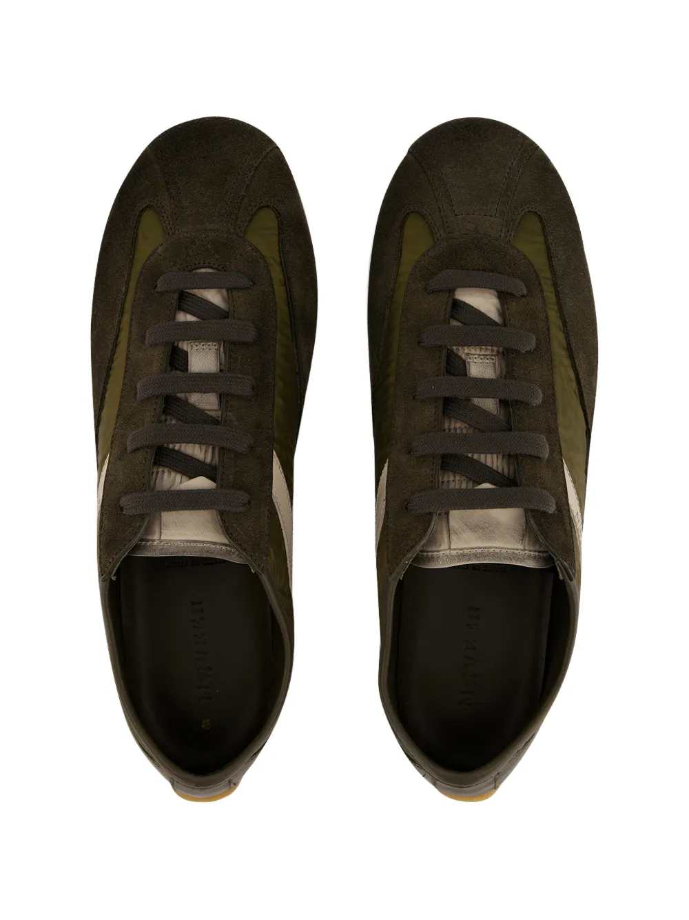 Alexander McQueen Denali leren sneakers Groen