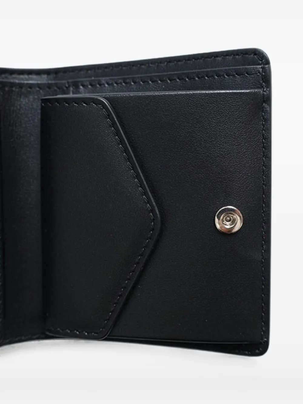 Maison Margiela Four-Stitch portemonnee Zwart