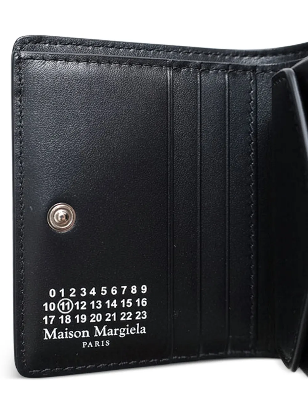 Maison Margiela 二つ折り財布 | ブラック | FARFETCH JP