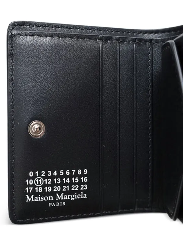 Maison Margiela 二つ折り財布 | ブラック | FARFETCH JP