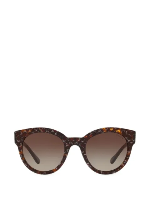 Coach glitter-effect tortoiseshell sunglasses