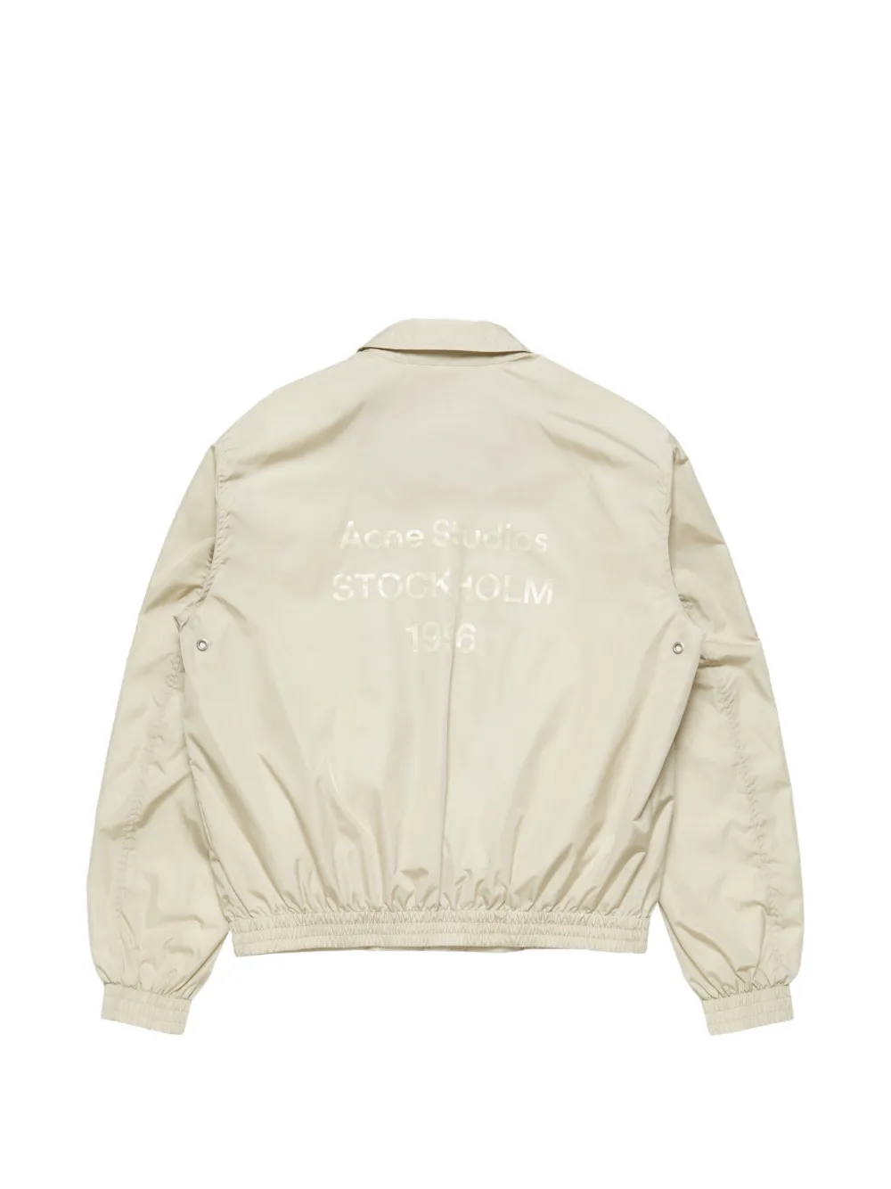 Acne Studios Jack met logoprint Beige