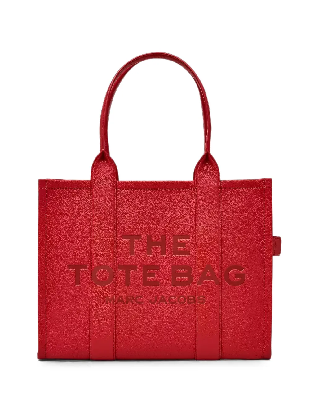 Marc Jacobs leather tote bag - Rosso