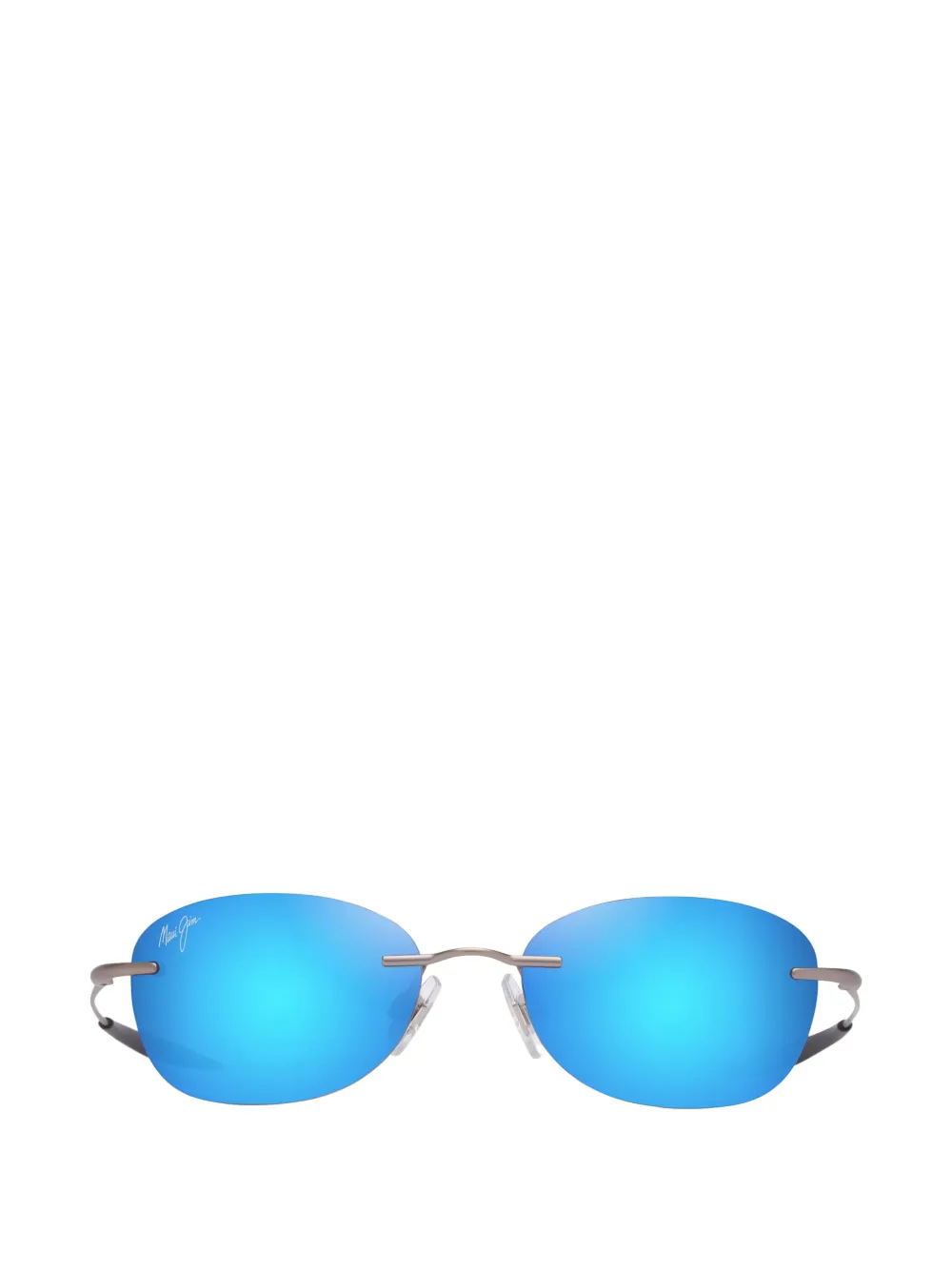 Maui Jim Kanaio Coast oval-frame sunglasses - Argento