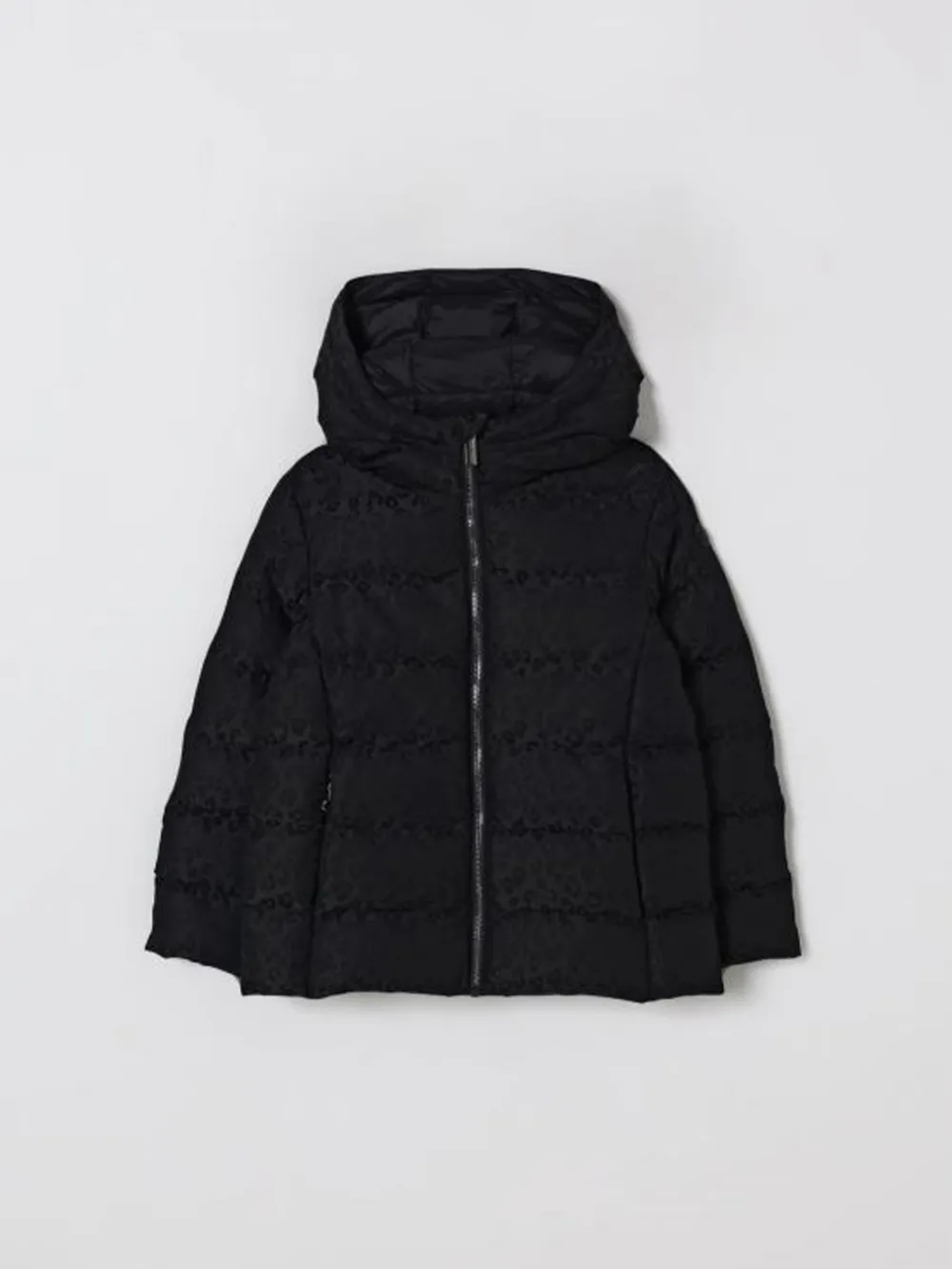 Colmar Kids animal-print hooded jacket - Nero