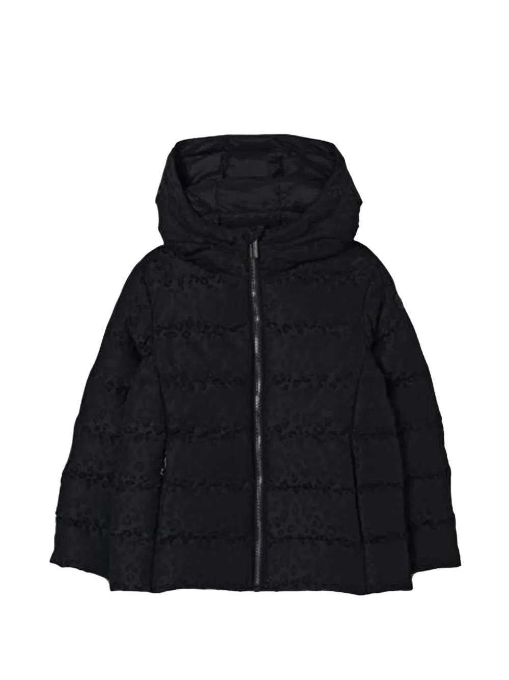 Colmar Kids animal-print hooded jacket - Nero