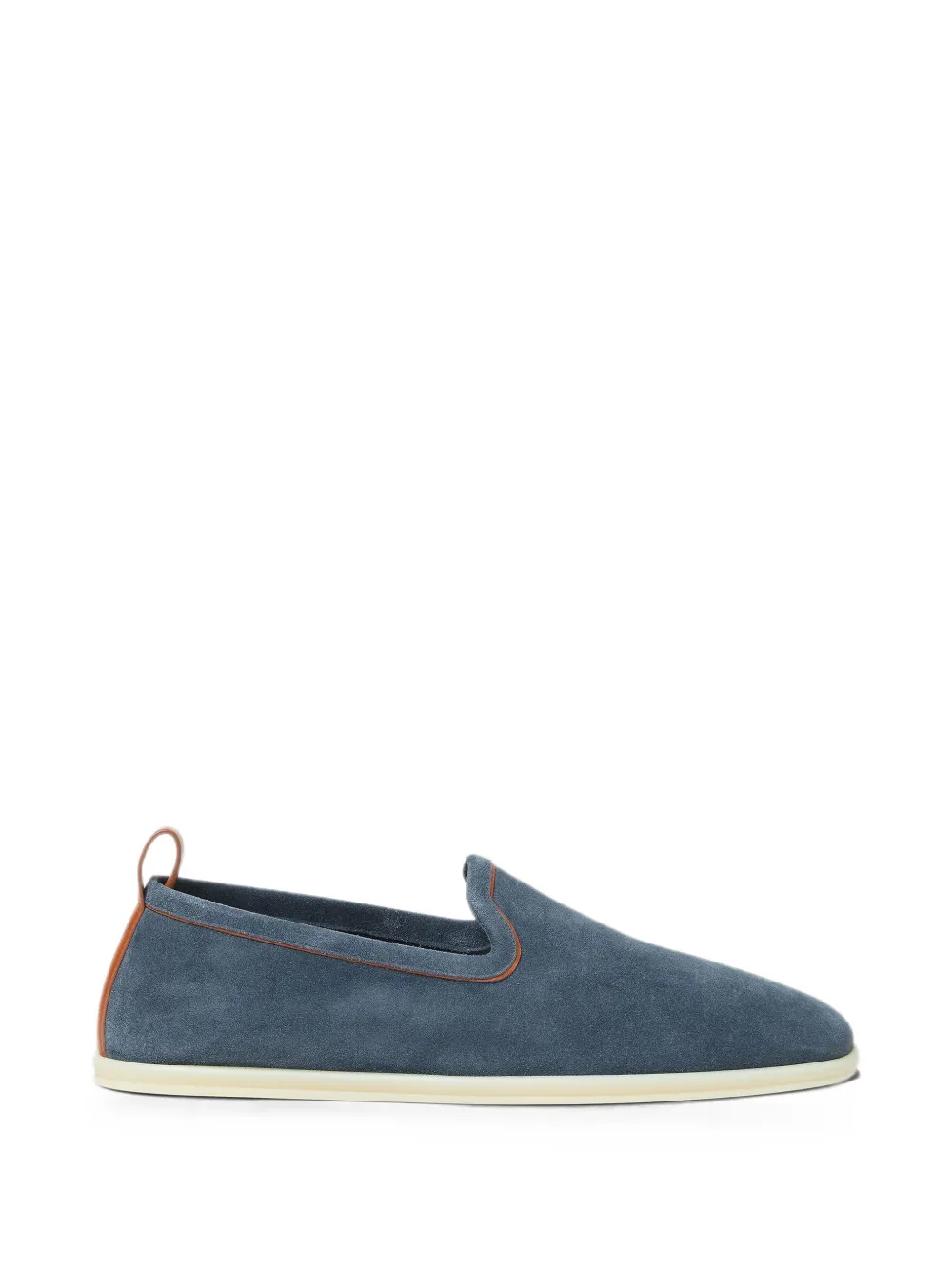 Loro Piana Venice suede loafers - Blu