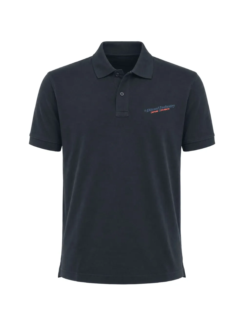 Diesel logo-print Smith polo shirt - Blau