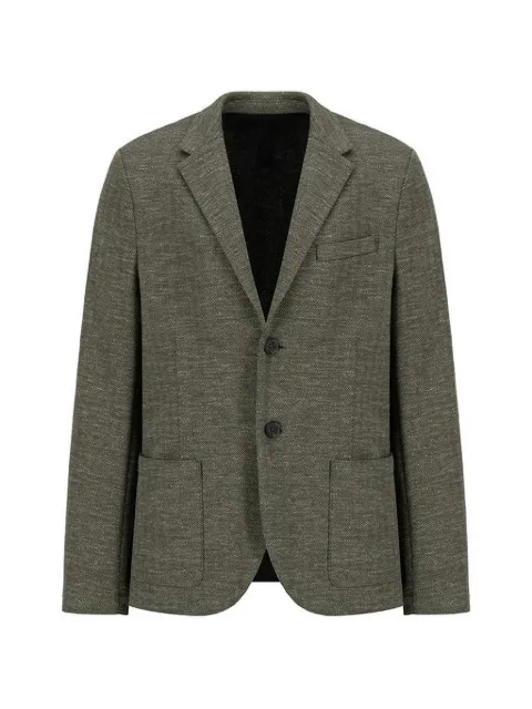 Harris Wharf London herringbone-knit blazer