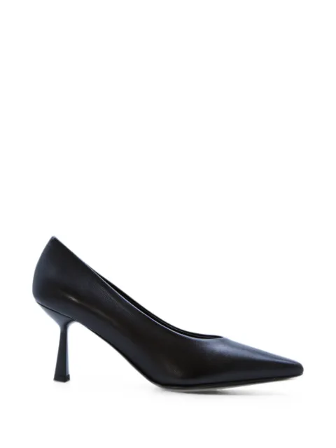 Notabene Emmy 70 square-toe leather pumps