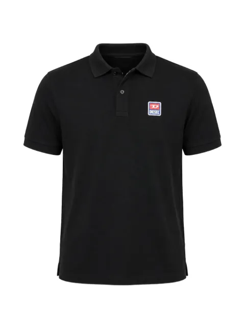 Diesel Smith logo-patch polo shirt