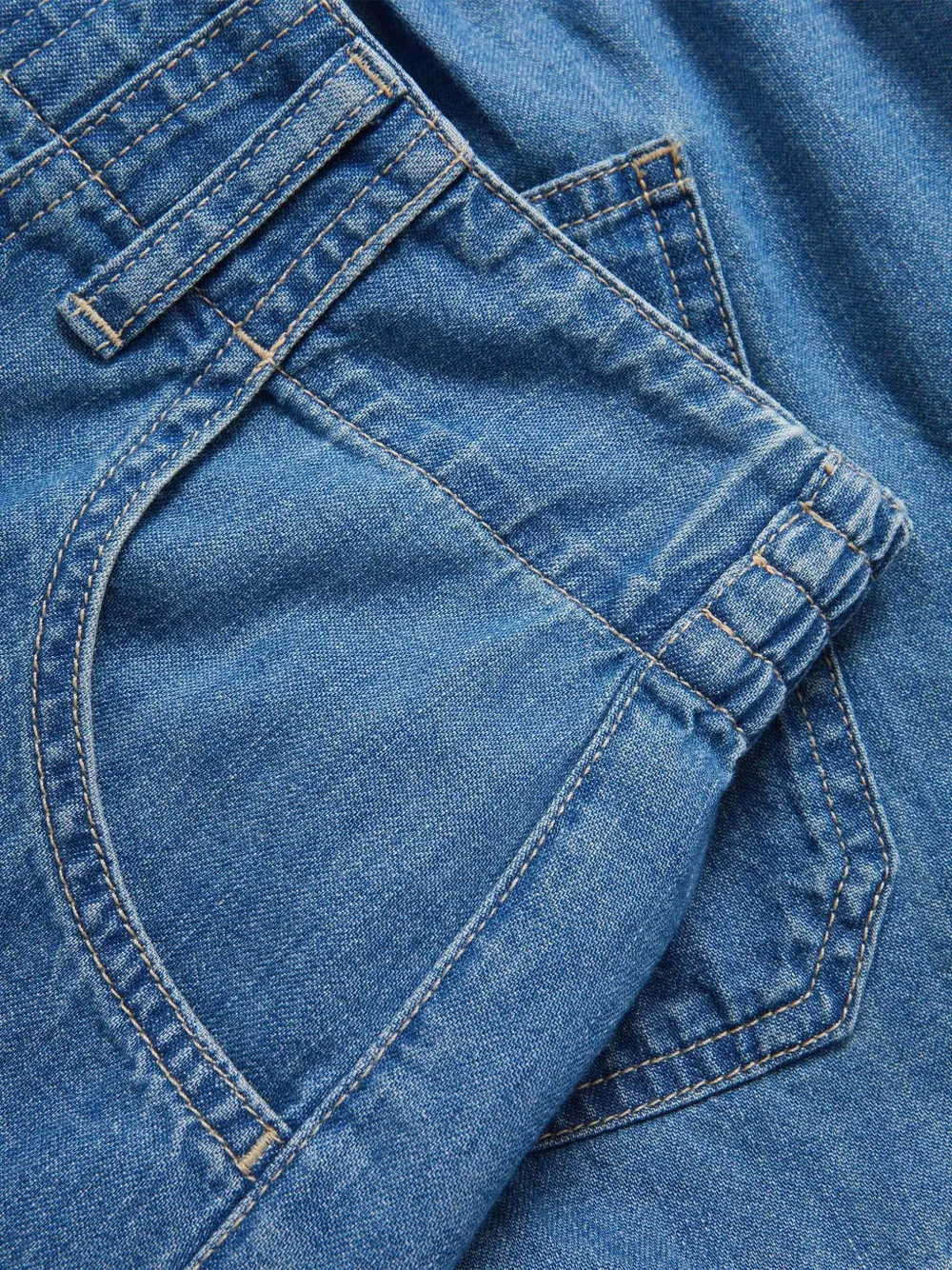 Veronica Beard Sally shorts met elastische rug Blauw