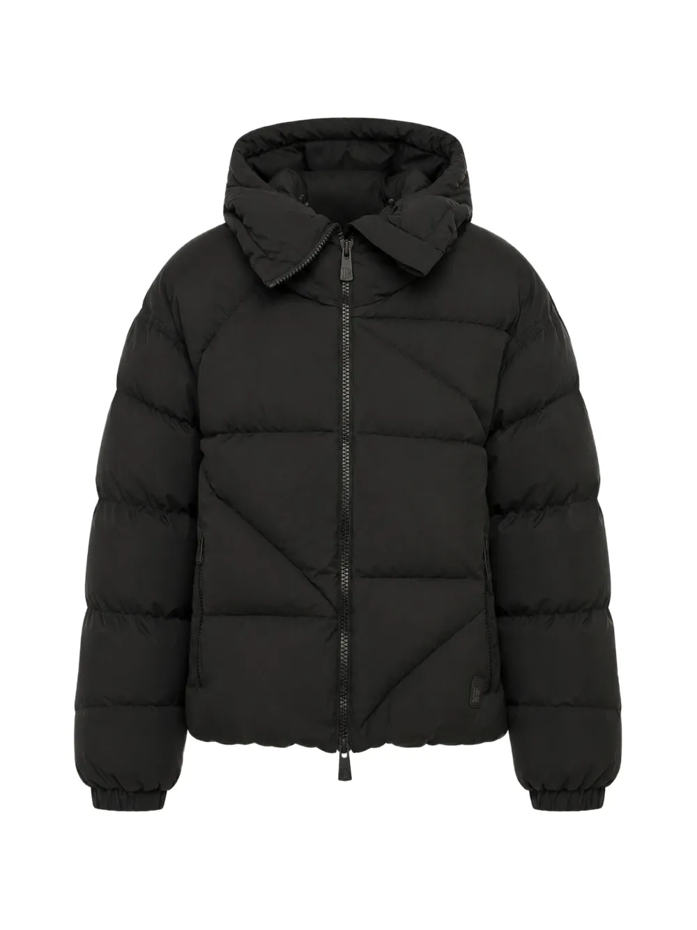 Bacon New Double hooded puffer jacket - Schwarz