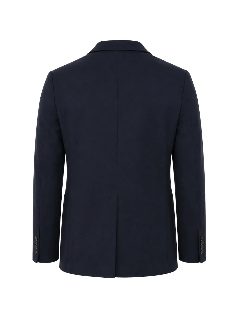 Paolo Pecora Blazer met gekerfde revers Blauw