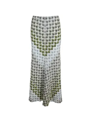 Missoni ジグザグパターン ロングスカート | ホワイト | FARFETCH JP