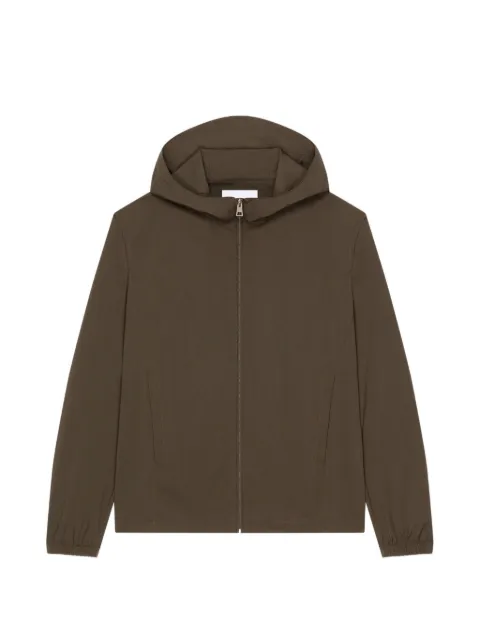 Givenchy hooded logo-print jacket
