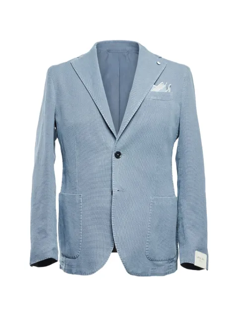 L.B.M. 1911 notched-lapel single-breasted blazer