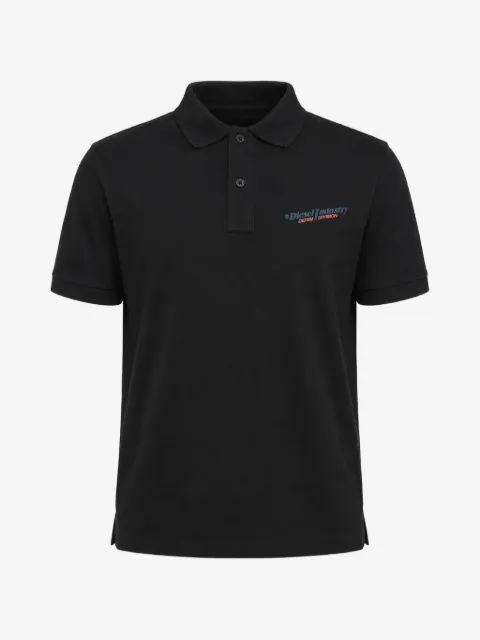 Diesel logo-print polo shirt