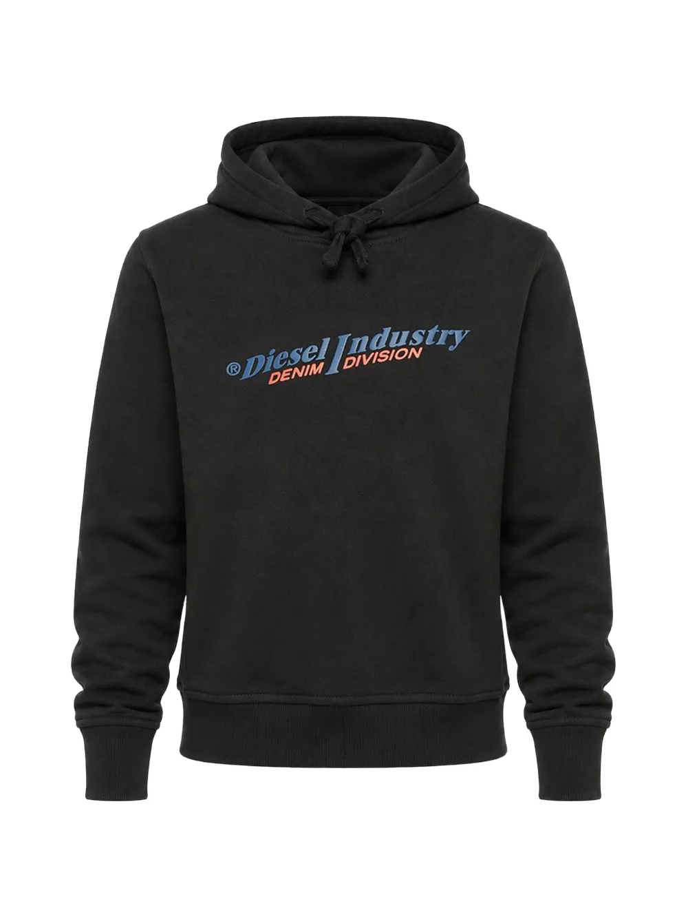 Diesel logo-print hoodie - Schwarz