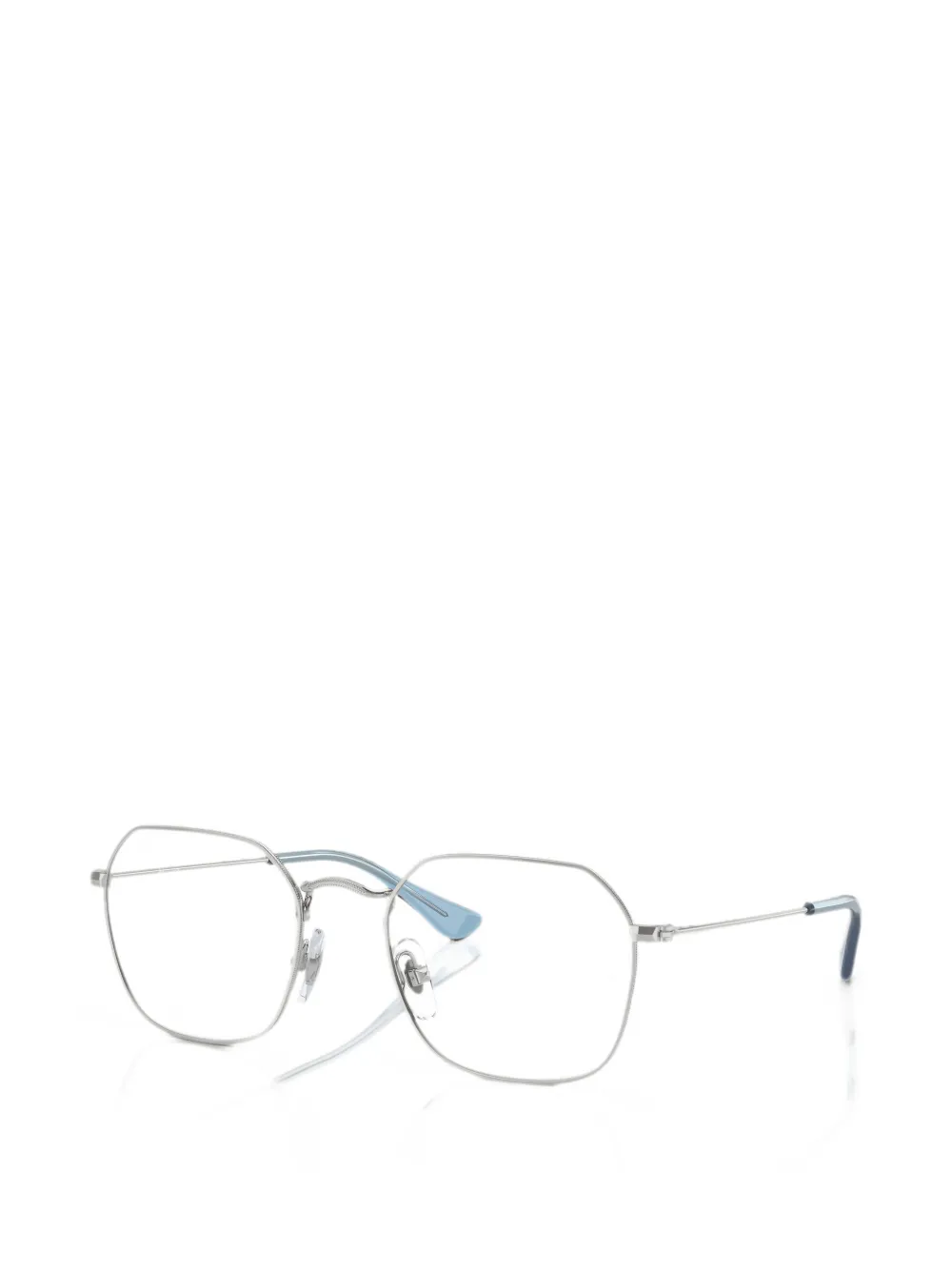 RAY-BAN JUNIOR Bril met geometrisch montuur Zilver