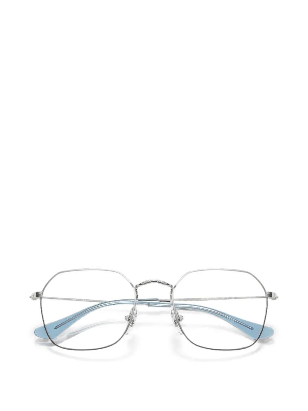RAY-BAN JUNIOR Bril met geometrisch montuur Zilver
