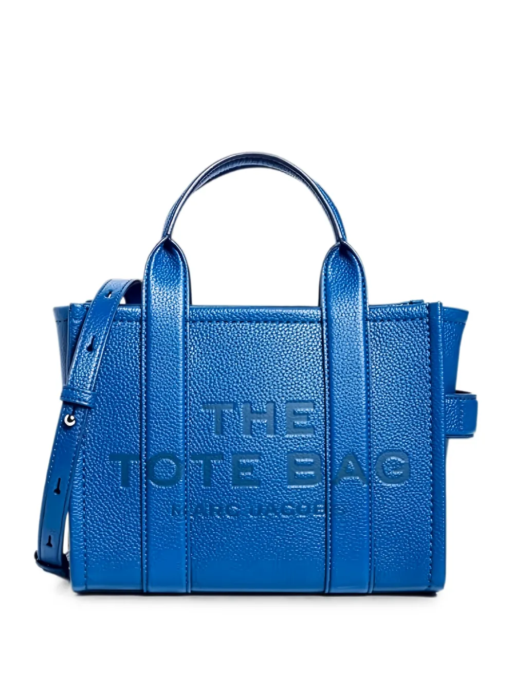 Marc Jacobs small The Tote Bag leather tote bag - Blu