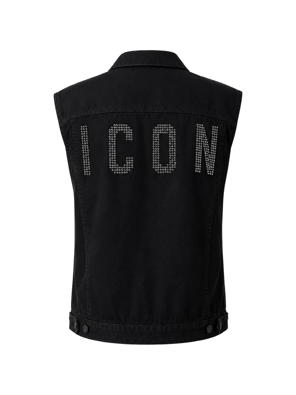DSQUARED2 Icon デニムベスト | ブラック | FARFETCH JP