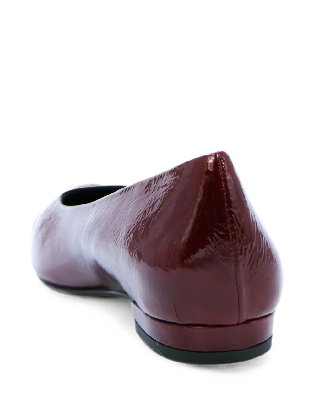 Notabene patent leather ballet flats Rood