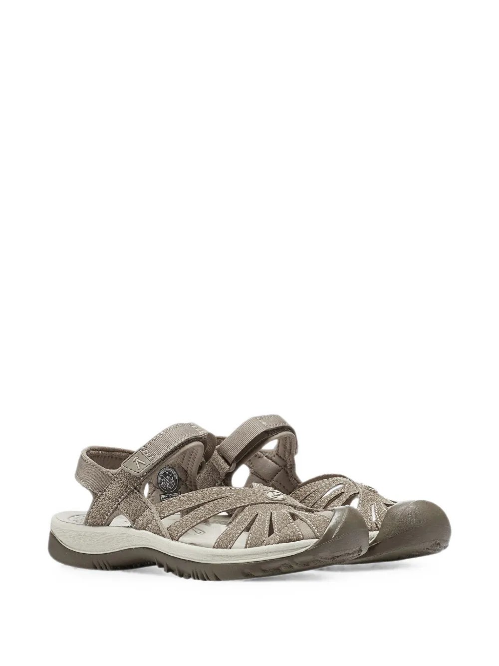 KEEN FOOTWEAR cut-out touch-strap sandals Beige