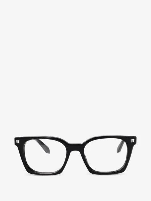 Off-White Eyewear lentes con detalle del logo