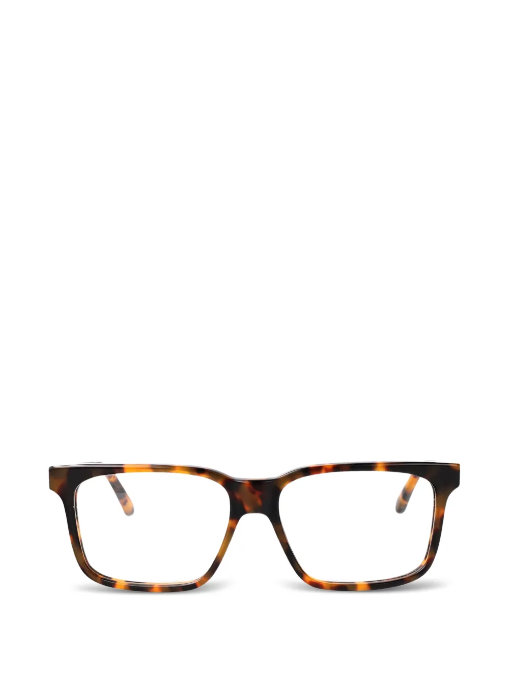 Palm Angels Eyewear tortoiseshell-effect glasses - Marrone