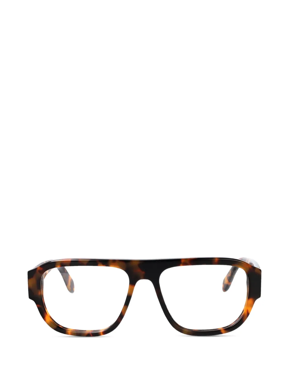 Palm Angels Eyewear tortoiseshell-effect glasses - Marrone