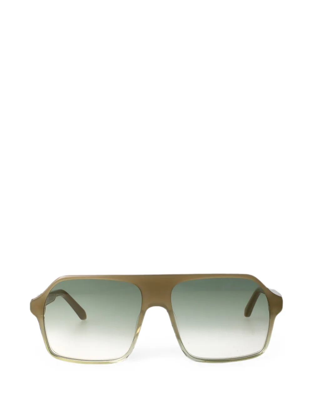 Palm Angels Eyewear Camino pilot-frame sunglasses - Verde