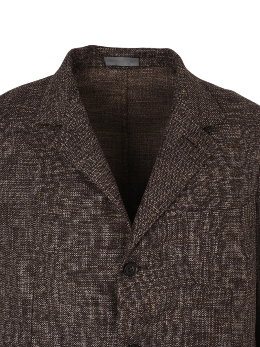 Corneliani Blazer met enkele rij knopen Bruin