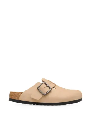Birkenstock Boston スエードミュール | ニュートラル | FARFETCH JP