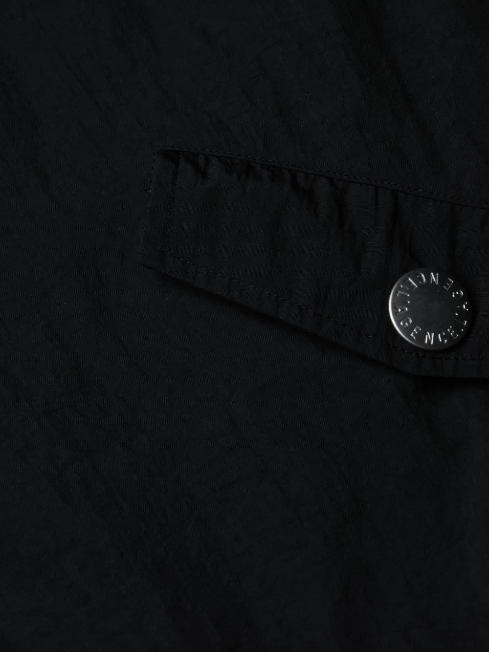 L'Agence Miro windjack met capuchon Zwart
