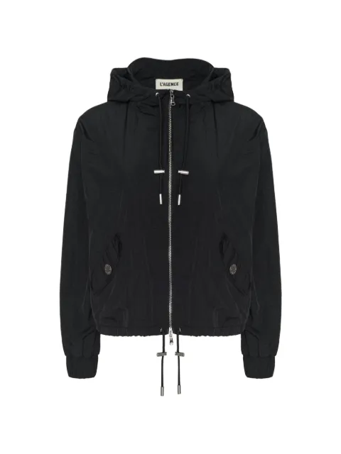 L'Agence Miro hooded windbreaker