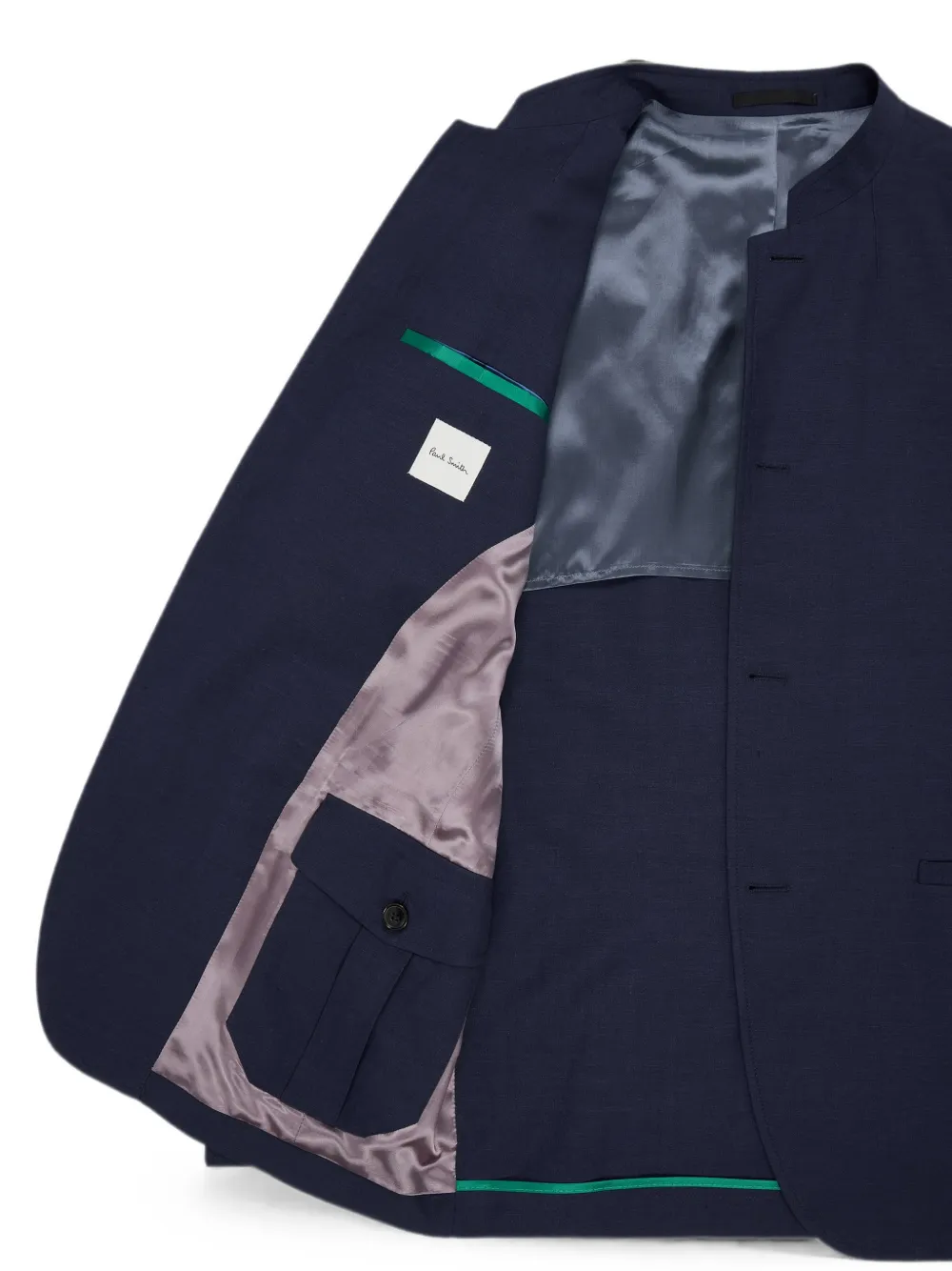 Paul Smith Blazer met enkele rij knopen Blauw