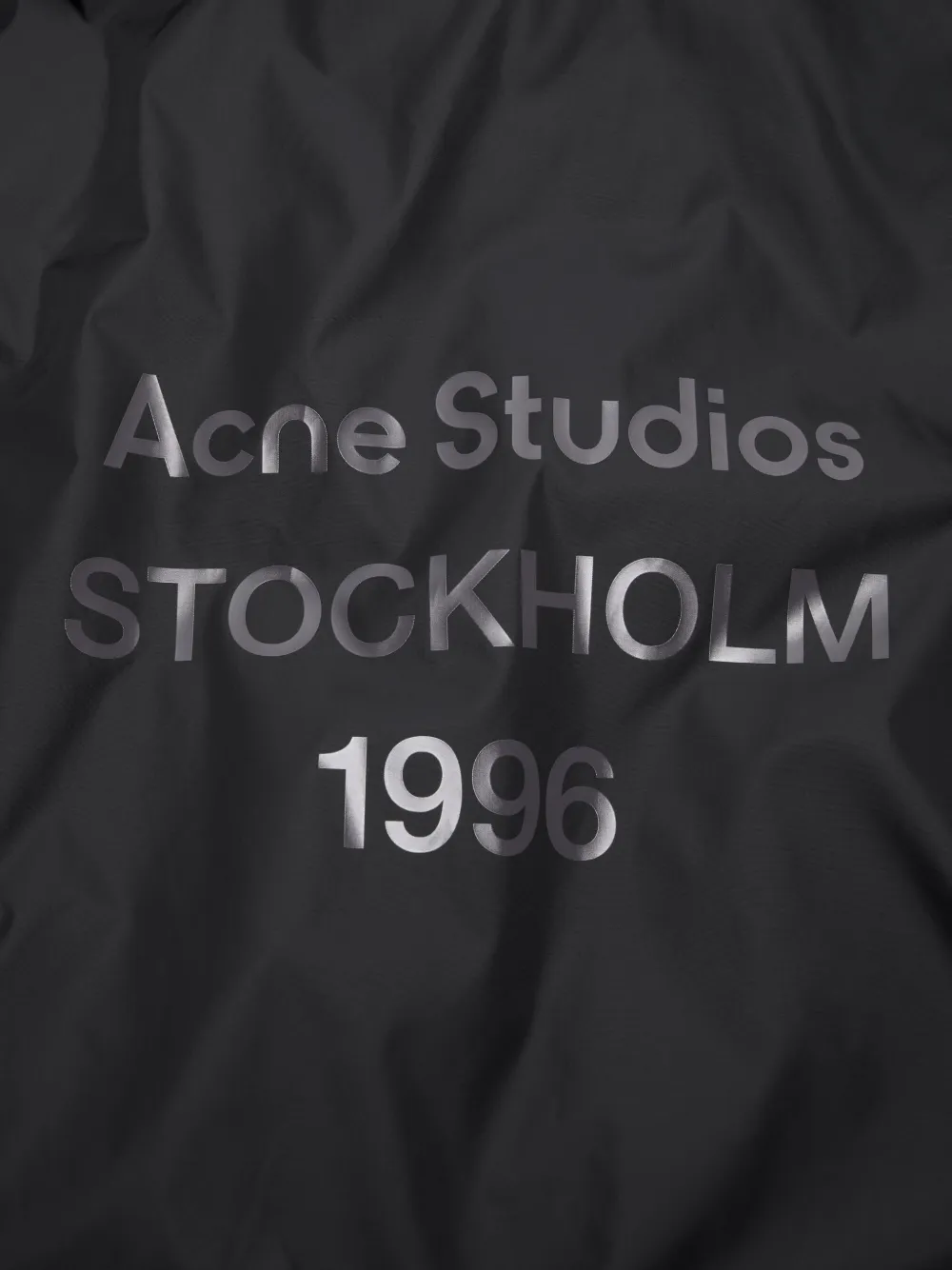 Acne Studios Jack met logoprint Zwart