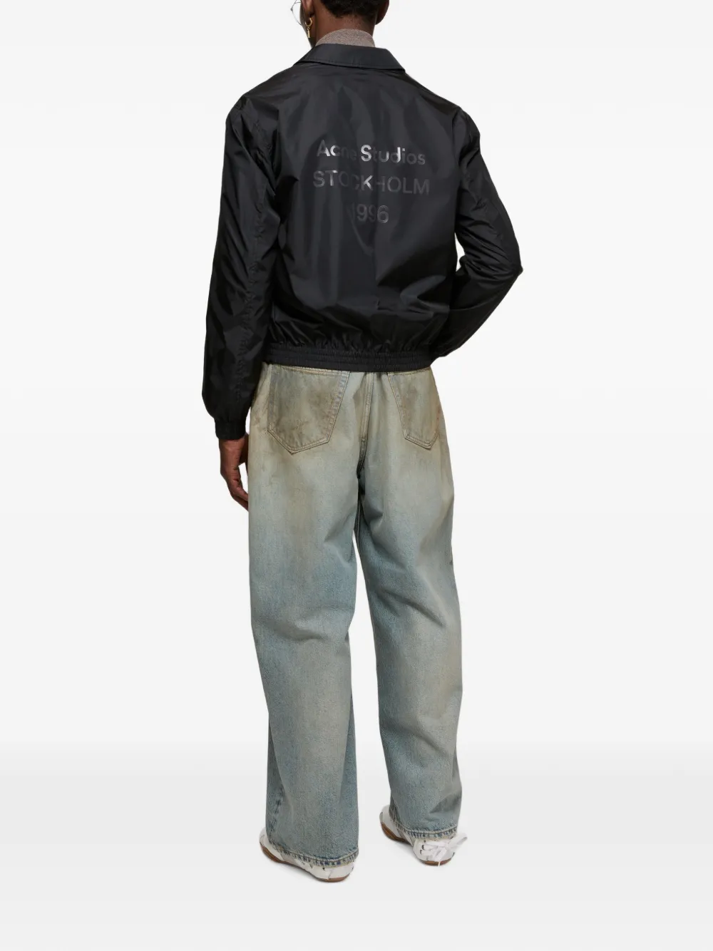 Acne Studios Jack met logoprint Zwart