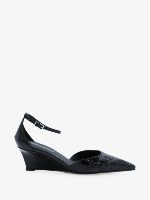Notabene sandalias con efecto de piel de cocodrilo 