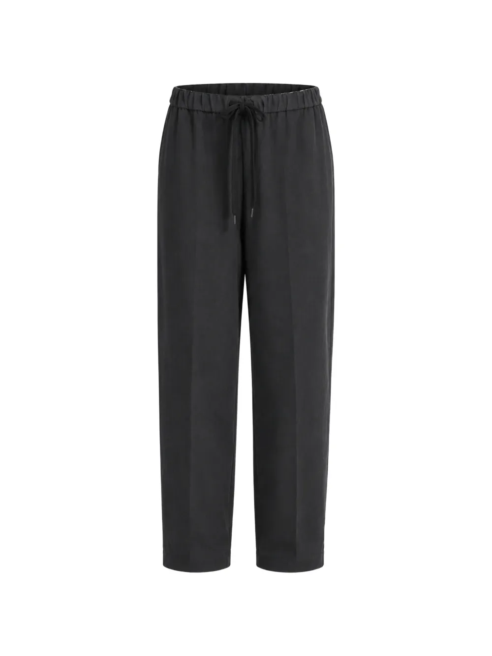 MM6 Maison Margiela drawstring tailored trousers - Black