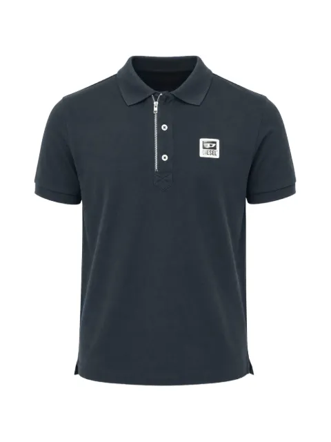 Diesel Harry logo-patch polo shirt