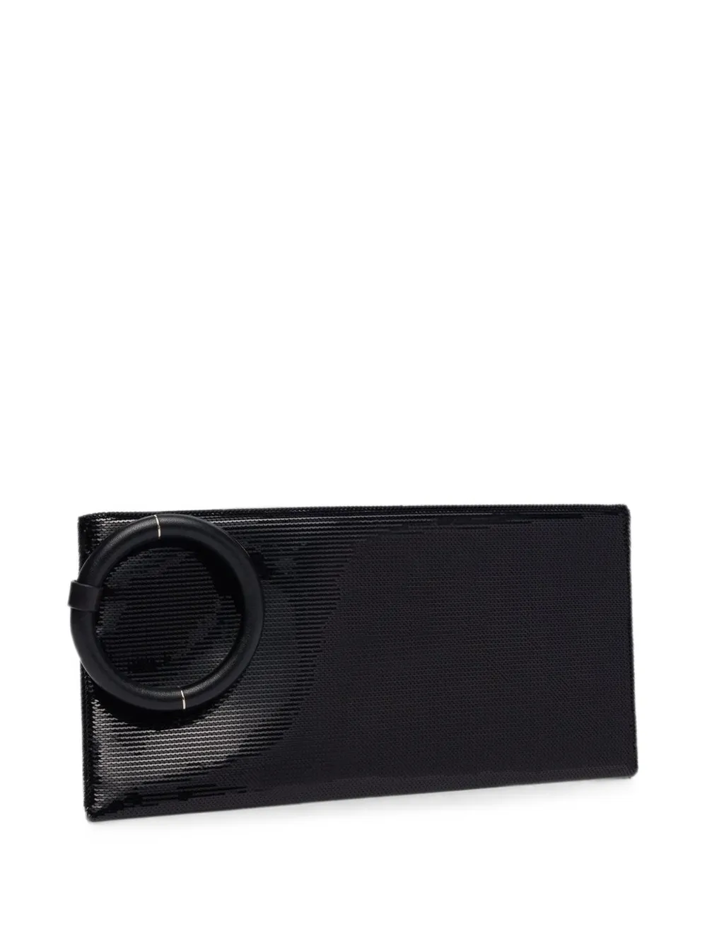TOM FORD Clutch verfraaid met pailletten en handvat Zwart