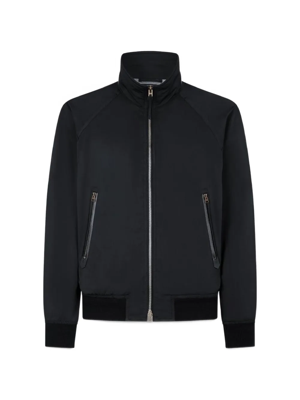 TOM FORD zip-up high-neck jacket - Nero