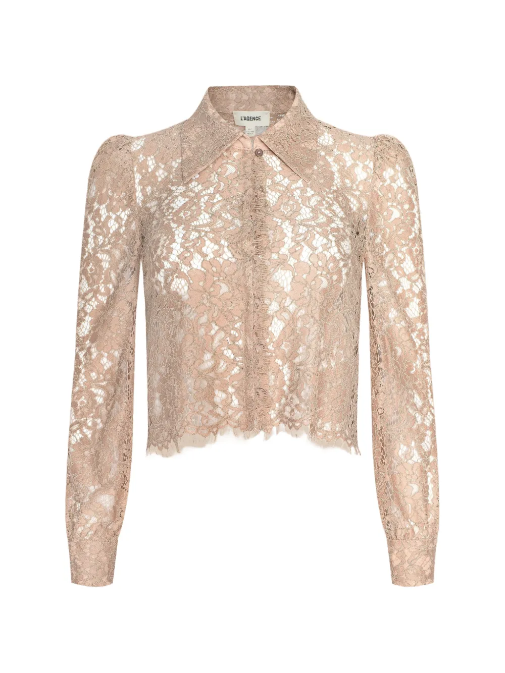 L'Agence Anita lace blouse - Toni neutri